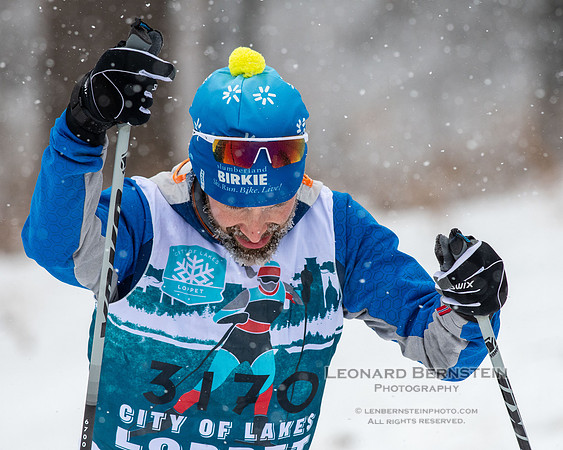 City of Lakes Loppet Winter Festival (COLL), Theodore Wirth Park, Minneapolis, MN. 1 February 2026.