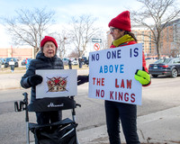 No Kings Rally - St. Louis Park, Minnesota. March 28, 2026.