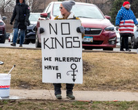 No Kings Rally - St. Louis Park, Minnesota. March 28, 2026.