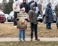 No Kings Rally - St. Louis Park, Minnesota. March 28, 2026.