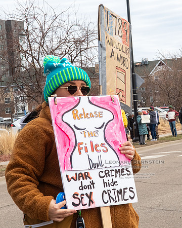 No Kings Rally - St. Louis Park, Minnesota. March 28, 2026.