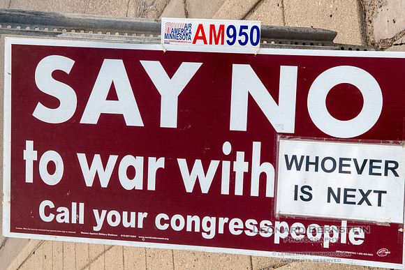 No Kings Rally - St. Louis Park, Minnesota. March 28, 2026.