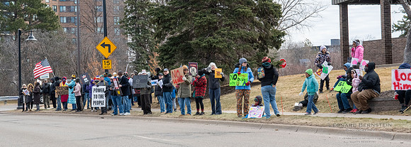 No Kings Rally - St. Louis Park, Minnesota. March 28, 2026.