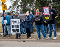 No Kings Rally - St. Louis Park, Minnesota. March 28, 2026.
