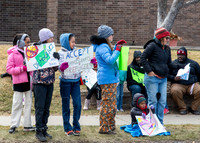 No Kings Rally - St. Louis Park, Minnesota. March 28, 2026.