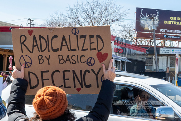 No Kings Rally - Richfield, Minnesota. March 28, 2026.