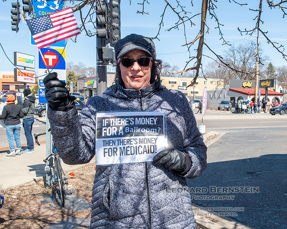 No Kings Rally - Richfield, Minnesota. March 28, 2026.