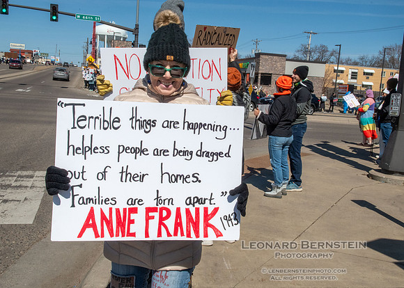 No Kings Rally - Richfield, Minnesota. March 28, 2026.