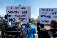 No Kings Rally - Richfield, Minnesota. March 28, 2026.