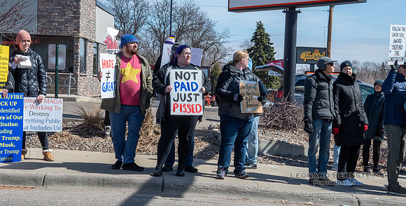 No Kings Rally - Richfield, Minnesota. March 28, 2026.