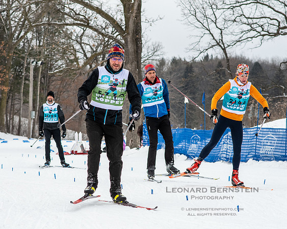 City of Lakes Loppet Winter Festival (COLL), Theodore Wirth Park, Minneapolis, MN. 6 February  2022.