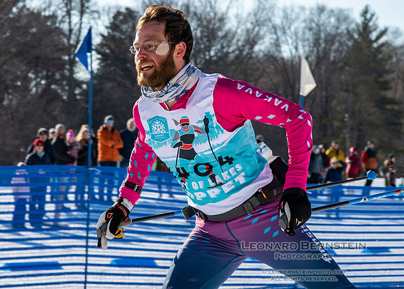 City of Lakes Loppet Winter Festival (COLL), Theodore Wirth Park, Minneapolis, MN. 5 February 2023.