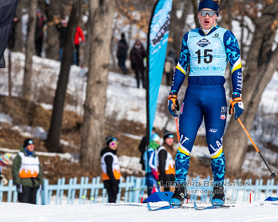 Junior Nationals Sprints, Theodore Wirth Park, Minneapolis, MN. 9 March 2022.