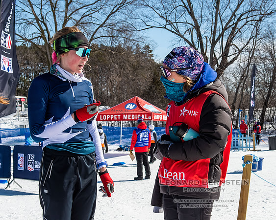 Junior Nationals Sprints, Theodore Wirth Park, Minneapolis, MN. 9 March 2022.