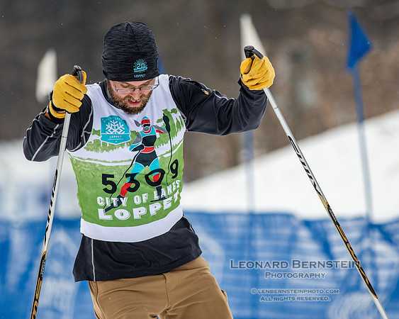 City of Lakes Loppet Winter Festival (COLL), Theodore Wirth Park, Minneapolis, MN. 6 February  2022.