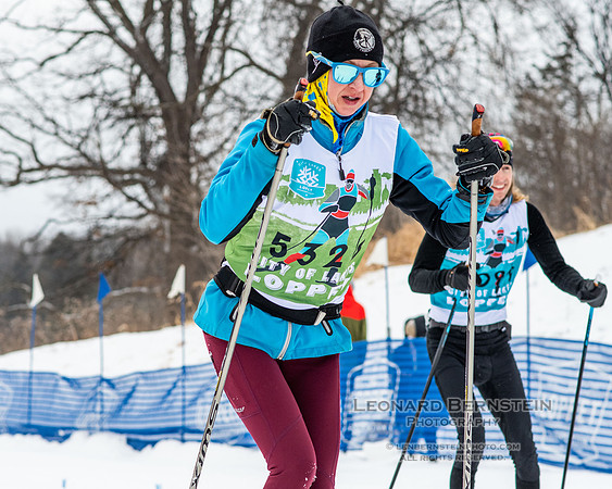 City of Lakes Loppet Winter Festival (COLL), Theodore Wirth Park, Minneapolis, MN. 6 February  2022.