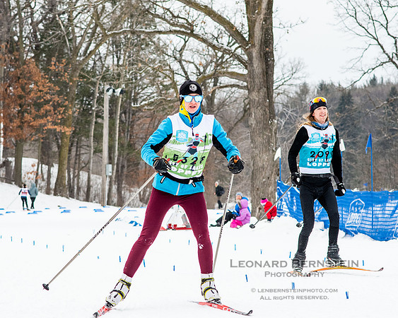 City of Lakes Loppet Winter Festival (COLL), Theodore Wirth Park, Minneapolis, MN. 6 February  2022.