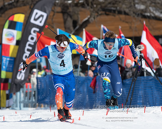 Junior Nationals Sprints, Theodore Wirth Park, Minneapolis, MN. 9 March 2022.