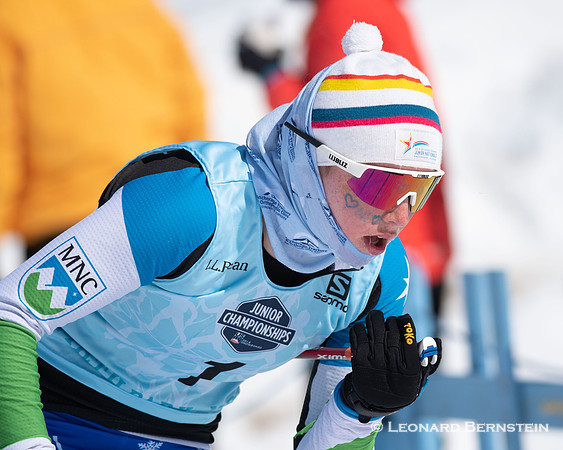 Junior Nationals Classic Races, Theodore Wirth Park, Minneapolis, MN. 11 March 2022.