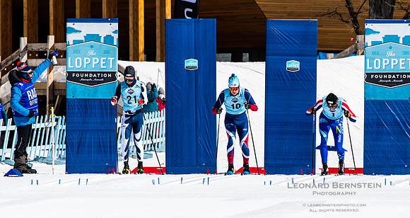 Junior Nationals Sprints, Theodore Wirth Park, Minneapolis, MN. 9 March 2022.