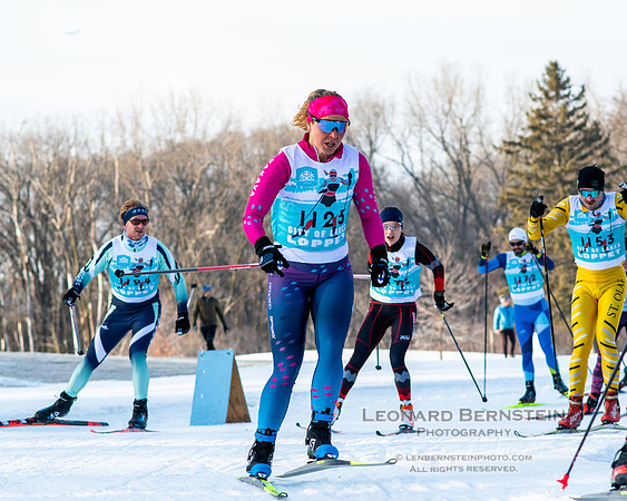 City of Lakes Loppet Winter Festival (COLL), Theodore Wirth Park, Minneapolis, MN. 4 February 2024.
