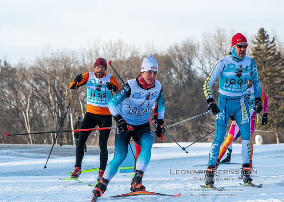 City of Lakes Loppet Winter Festival (COLL), Theodore Wirth Park, Minneapolis, MN. 4 February 2024.