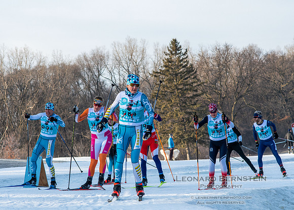 City of Lakes Loppet Winter Festival (COLL), Theodore Wirth Park, Minneapolis, MN. 4 February 2024.