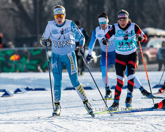 City of Lakes Loppet Winter Festival (COLL), Theodore Wirth Park, Minneapolis, MN. 4 February 2024.