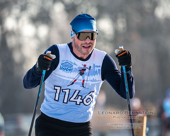 City of Lakes Loppet Winter Festival (COLL), Theodore Wirth Park, Minneapolis, MN. 4 February 2024.