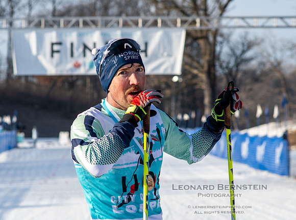 City of Lakes Loppet Winter Festival (COLL), Theodore Wirth Park, Minneapolis, MN. 4 February 2024.