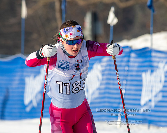 City of Lakes Loppet Winter Festival (COLL), Theodore Wirth Park, Minneapolis, MN. 4 February 2024.