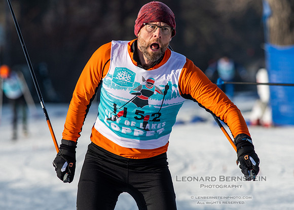 City of Lakes Loppet Winter Festival (COLL), Theodore Wirth Park, Minneapolis, MN. 4 February 2024.