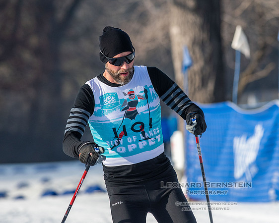 City of Lakes Loppet Winter Festival (COLL), Theodore Wirth Park, Minneapolis, MN. 4 February 2024.