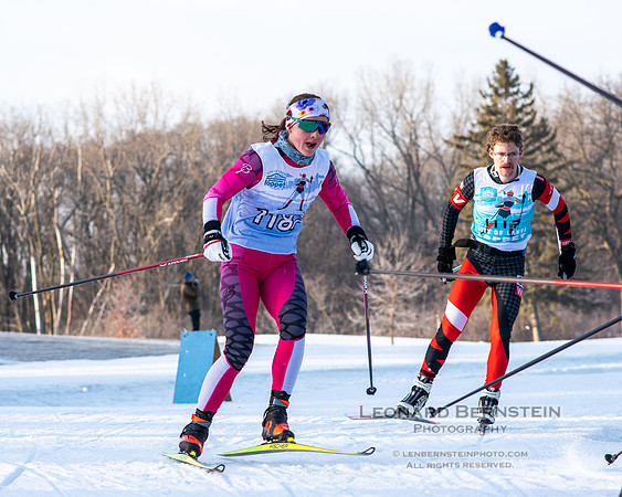City of Lakes Loppet Winter Festival (COLL), Theodore Wirth Park, Minneapolis, MN. 4 February 2024.