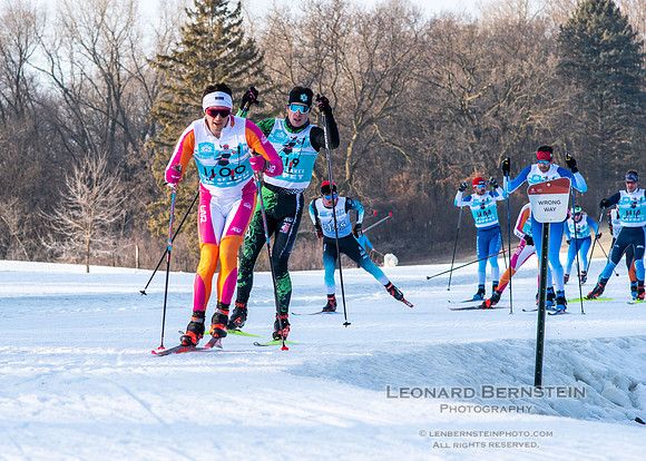 City of Lakes Loppet Winter Festival (COLL), Theodore Wirth Park, Minneapolis, MN. 4 February 2024.