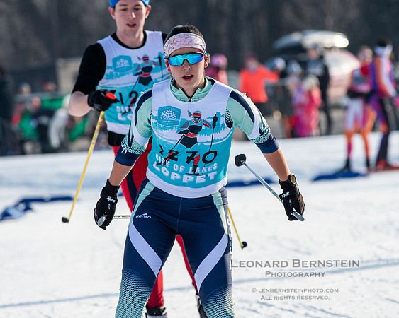 City of Lakes Loppet Winter Festival (COLL), Theodore Wirth Park, Minneapolis, MN. 4 February 2024.