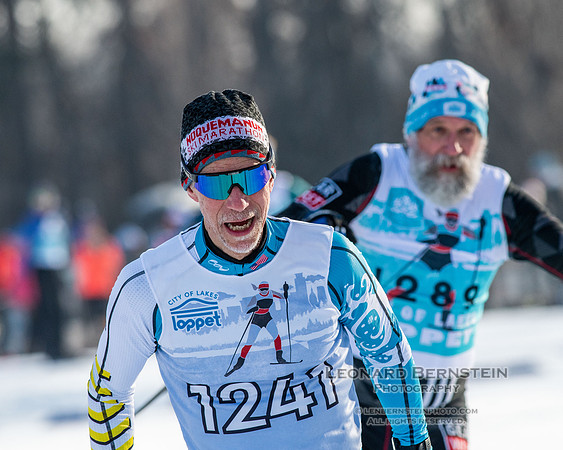 City of Lakes Loppet Winter Festival (COLL), Theodore Wirth Park, Minneapolis, MN. 4 February 2024.