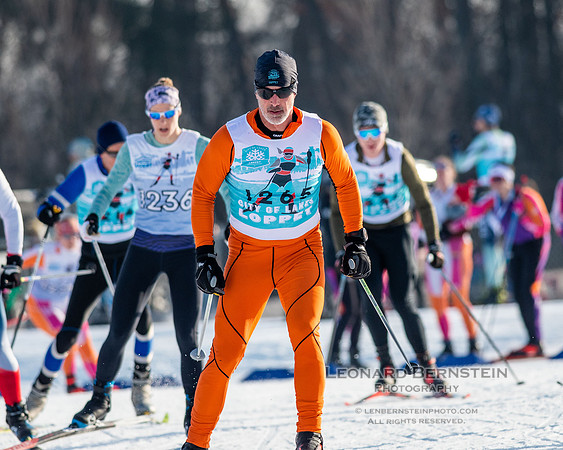 City of Lakes Loppet Winter Festival (COLL), Theodore Wirth Park, Minneapolis, MN. 4 February 2024.