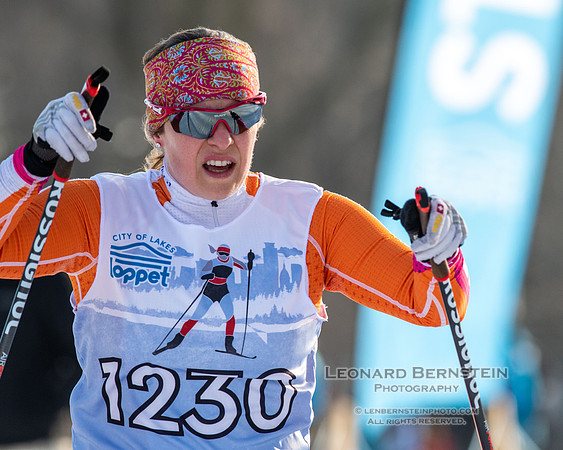 City of Lakes Loppet Winter Festival (COLL), Theodore Wirth Park, Minneapolis, MN. 4 February 2024.