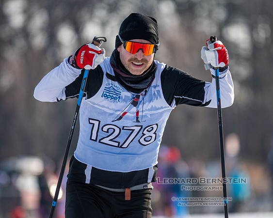 City of Lakes Loppet Winter Festival (COLL), Theodore Wirth Park, Minneapolis, MN. 4 February 2024.