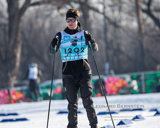 City of Lakes Loppet Winter Festival (COLL), Theodore Wirth Park, Minneapolis, MN. 4 February 2024.