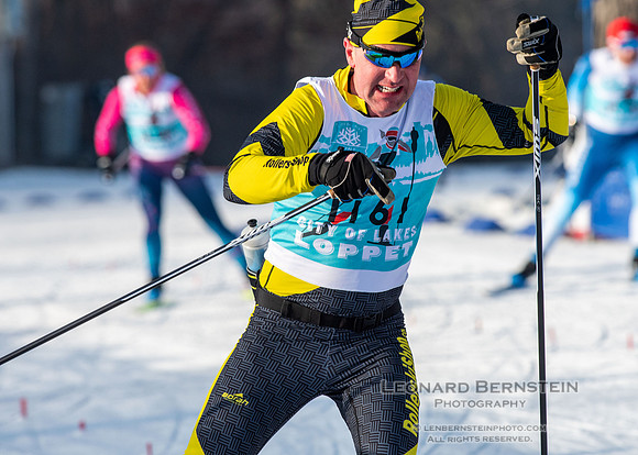 City of Lakes Loppet Winter Festival (COLL), Theodore Wirth Park, Minneapolis, MN. 4 February 2024.
