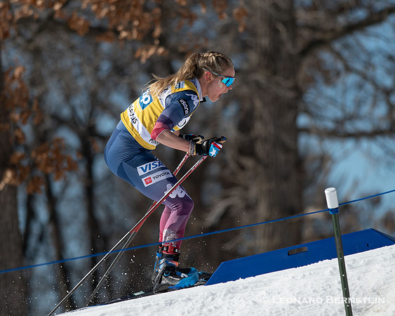 18.02.2024 Minneapolis (USA), Women's 10 km Interval Start Free, Stifel Loppet Cup, COOP FIS World Cup Cross-Country.