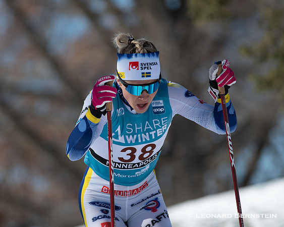 18.02.2024 Minneapolis (USA), Women's 10 km Interval Start Free, Stifel Loppet Cup, COOP FIS World Cup Cross-Country.