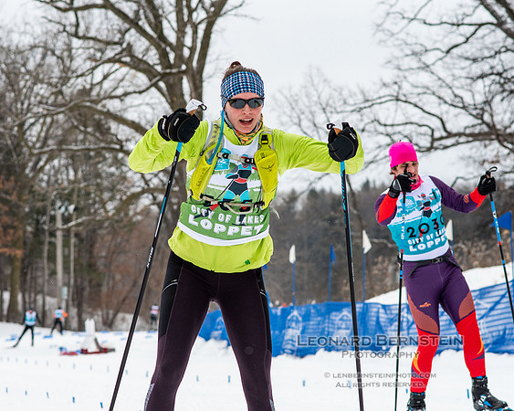 City of Lakes Loppet Winter Festival (COLL), Theodore Wirth Park, Minneapolis, MN. 6 February  2022.