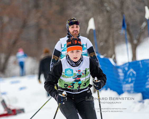 City of Lakes Loppet Winter Festival (COLL), Theodore Wirth Park, Minneapolis, MN. 6 February  2022.
