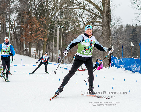 City of Lakes Loppet Winter Festival (COLL), Theodore Wirth Park, Minneapolis, MN. 6 February  2022.
