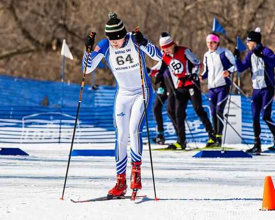 MSHSL Section 2 High School Championships at Wirth Park, March 2, 2021.