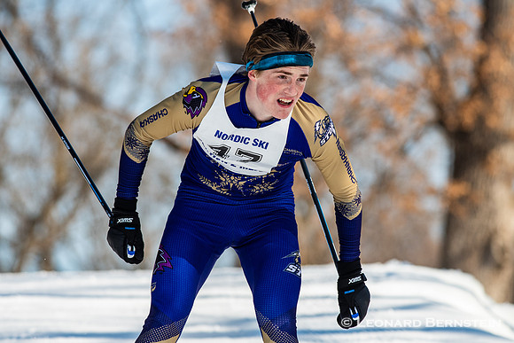 MSHSL Section 2 High School Championships at Wirth Park, March 2, 2021.