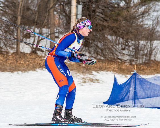 MSHSL State Section 2 Nordic Ski Championships, Theodore Wirth Park, Minneapolis, MN. 7 February  2022.